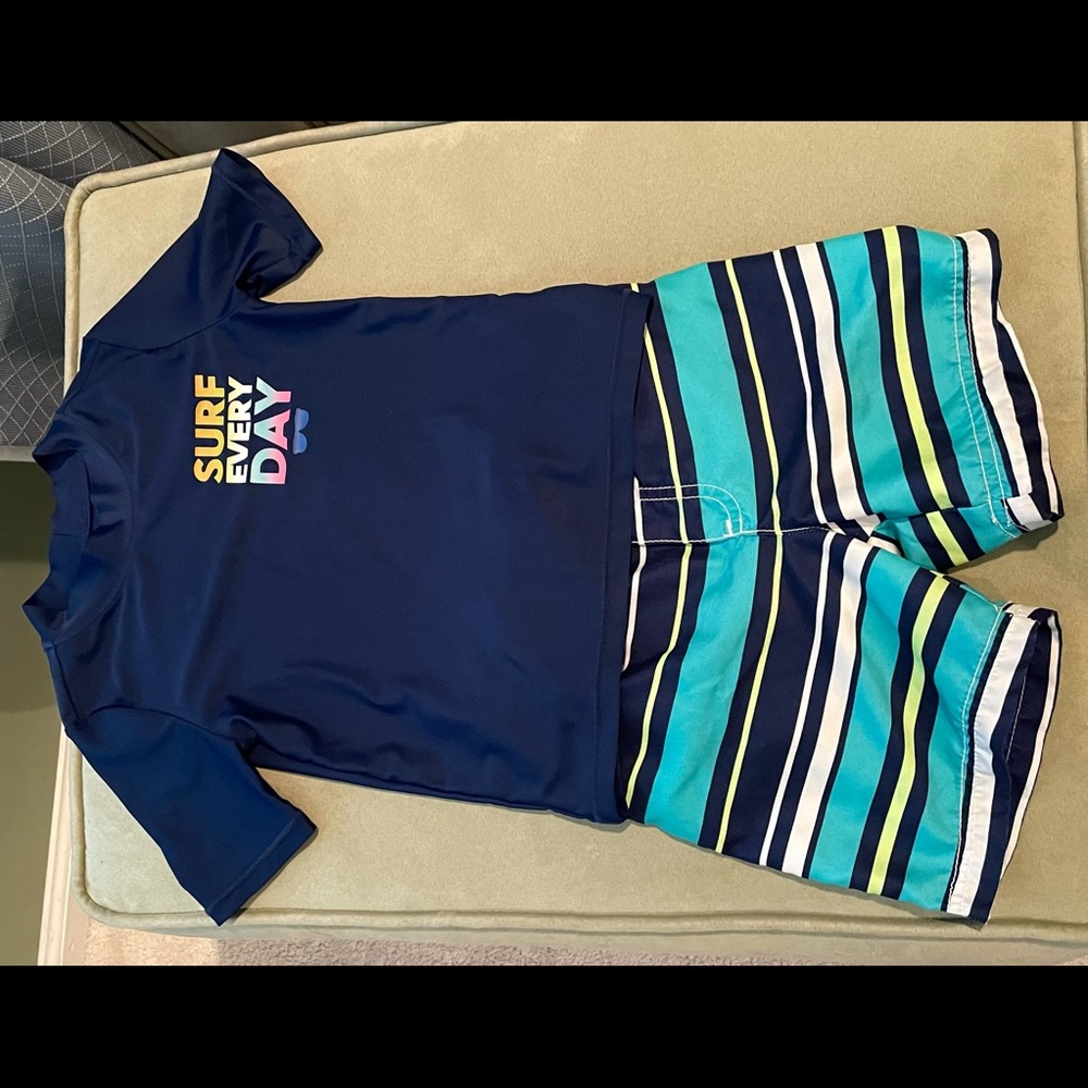 3T Swim Rash-guard and swim trunk